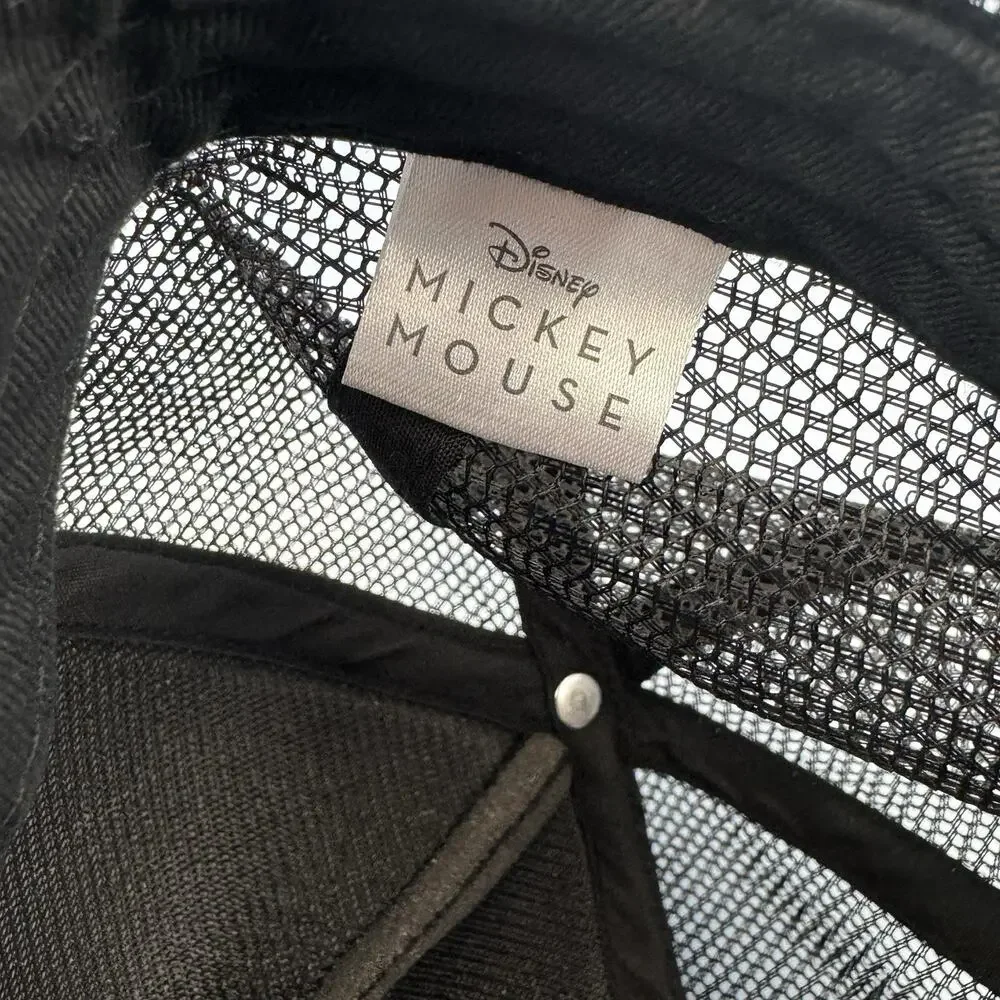 Disney Mickey Mouse Unisex Adjustable‎ Baseball Hat Cap Black NEW